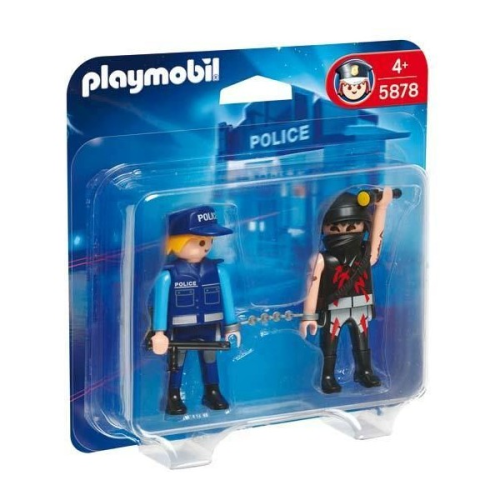 Foto Playmobil 5878 Duo Pack Policia con Ladrón
