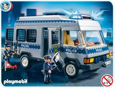 Foto Playmobil furgón de policía