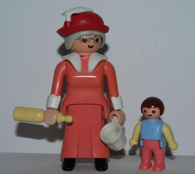 Foto Playmobil Nanny Nostalgie Con Bebe Y Utiles Infantiles . Mary Poppins
