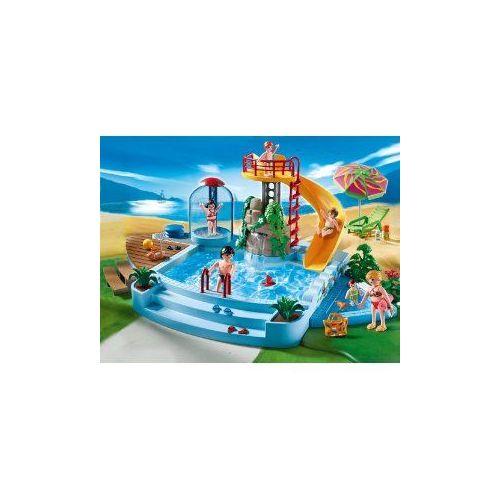 Foto Playmobil Piscina Con Tobogán