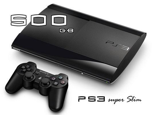 Foto Playstation 3 super slim 500gb