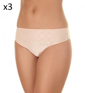 Foto Playtex. Pack de 3 Tangas JUST MY STYLE arena