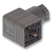 Foto plug, free, with rectifier, 2+e way; GDML 2011 GB1 GRAU/GREY