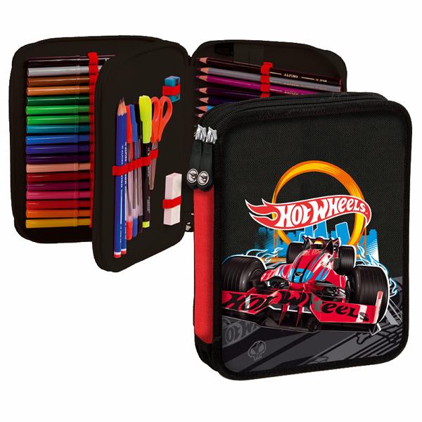 Foto Plumier doble Hot Wheels Dis2