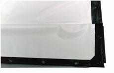 Foto PLUSSCREEN PZF30-1AA Fabric Rear Projection Ambra P/pf250-1da