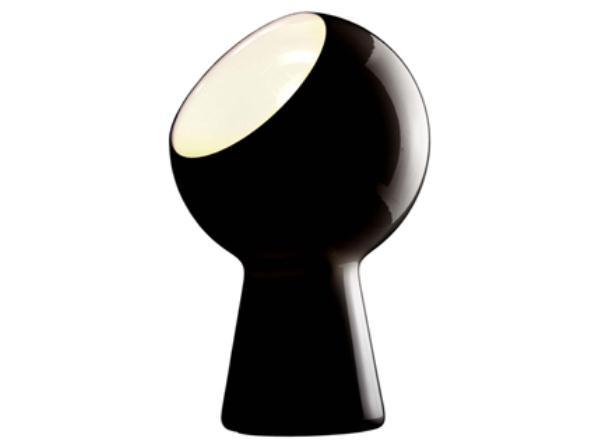 Foto Pluto sobremesa cristal negro 1l e14 40w 68471