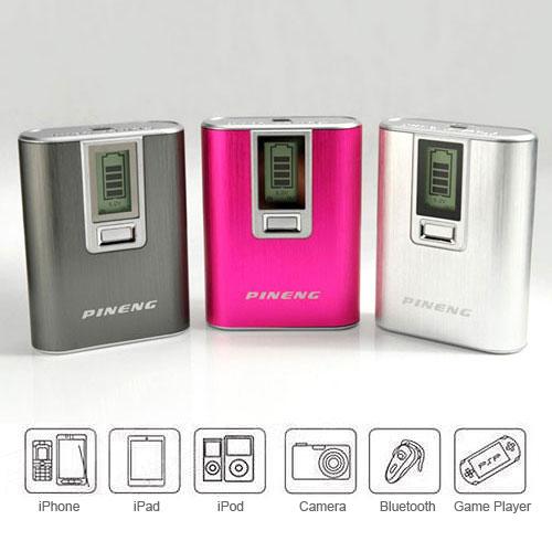 Foto PN-906 5600mAh Banco de alimentaci n externa Backup Bater a port til Mini para dispositivos m viles