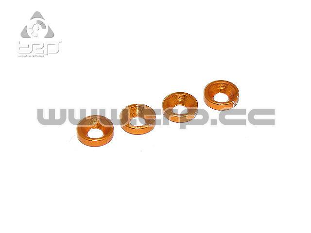 Foto PN Racing Arandelas para tornillo conico de M2 aluminio