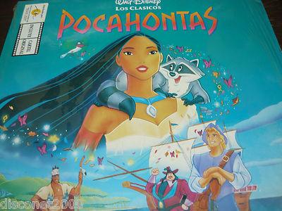 Foto Pocahontas-walt Disney-laser Disc Spain
