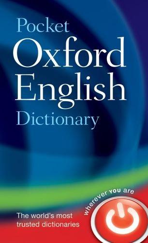 Foto Pocket Oxford English Dictionary