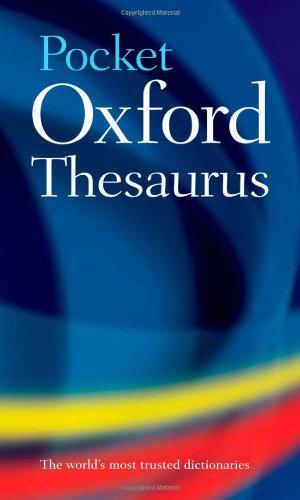 Foto Pocket Oxford Thesaurus