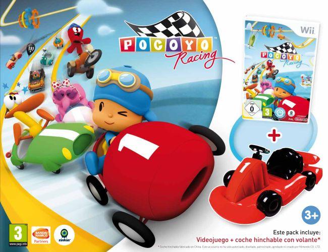 Foto POCOYÓ RACING CON COCHE INFLABLE WII