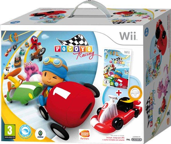 Foto Pocoyo Racing + Coche Inflable - WII