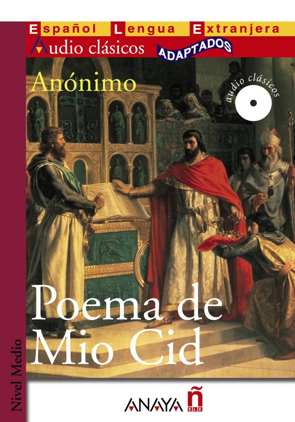 Foto Poema de mio cid (lecturas audio clasicos adaptados nivel medio) (español lengua extranjera) (incluye audio-cd) (en papel)
