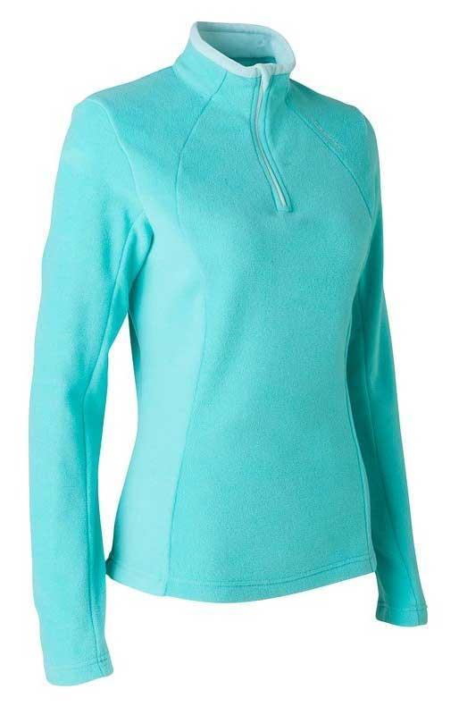 Foto polar quechua forclaz 50 mujer verde agua talla xxl