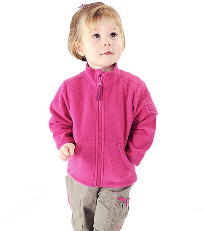 Foto polar quechua forclaz 500 baby rosa talla 18 meses