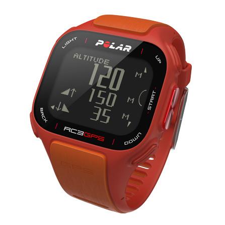 Foto Polar RC3 GPS con GPS integrado naranja-rojo