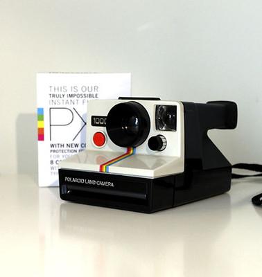 Foto Polaroid Land Camera 1000 + Film Px70 Colorprotection