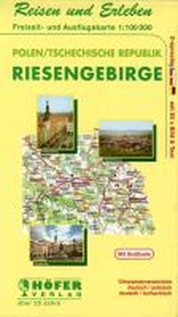 Foto Polen / Tschechische Republik. Riesengebirge 1 : 100 000. Freizeit- und Ausflugskarte