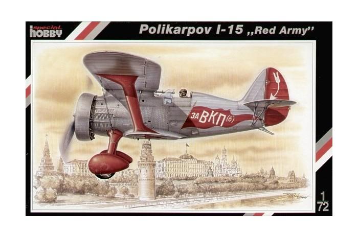 Foto Polikarpov I-15 Red Army 1/72 - Maqueta de avion Special Hobby