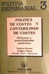 Foto Politica De Costes- Vol2