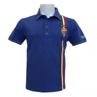 Foto Polo aeronautica militare hombre po448 blue