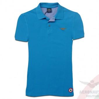 Foto Polo aeronautica militare hombre po611 blue
