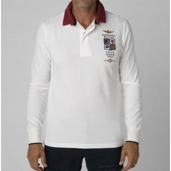 Foto Polo aeronautica militare po524 blue white