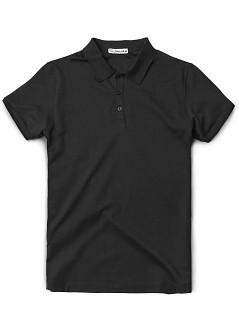 Foto Polo Algodón negro H.E. by MANGO