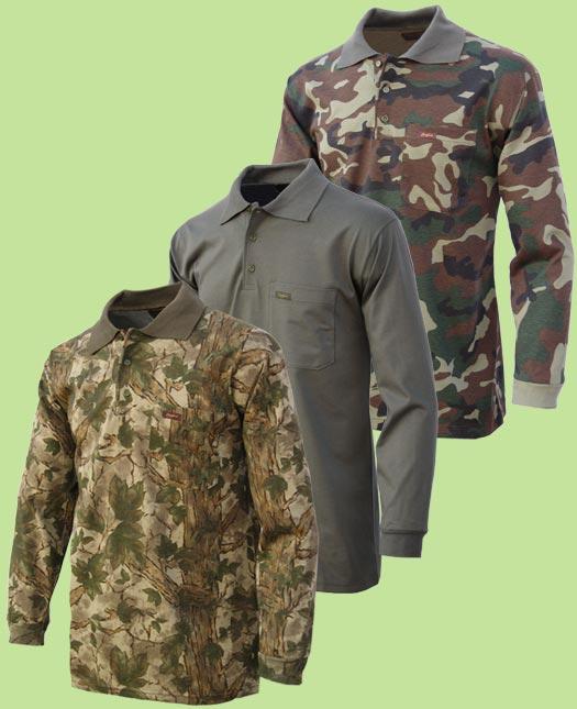 Foto Polo caza camuflaje