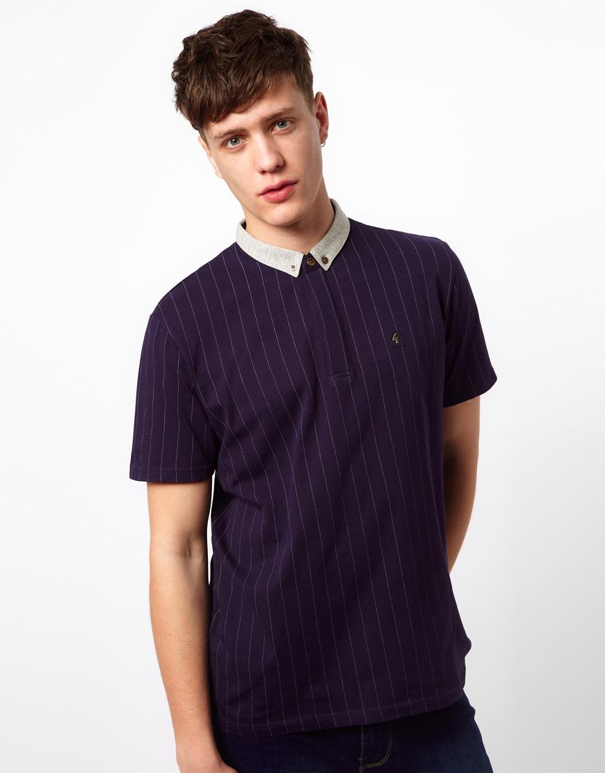Foto Polo con textura de Gabicci Azul marino