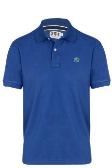 Foto Polo de algodón con logo bordado