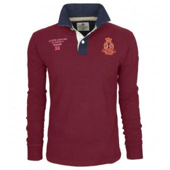 Foto Polo hackett contrast collar rugby red
