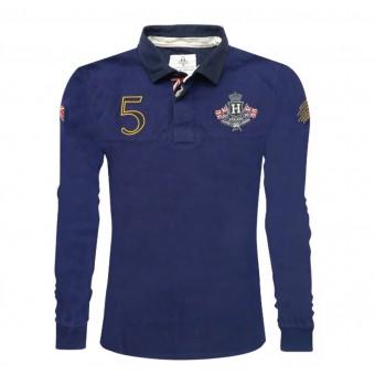 Foto Polo hackett gb quilted rugby ujk azul