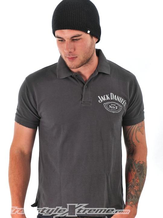 Foto Polo Jack Daniels Classic Logo Vintage