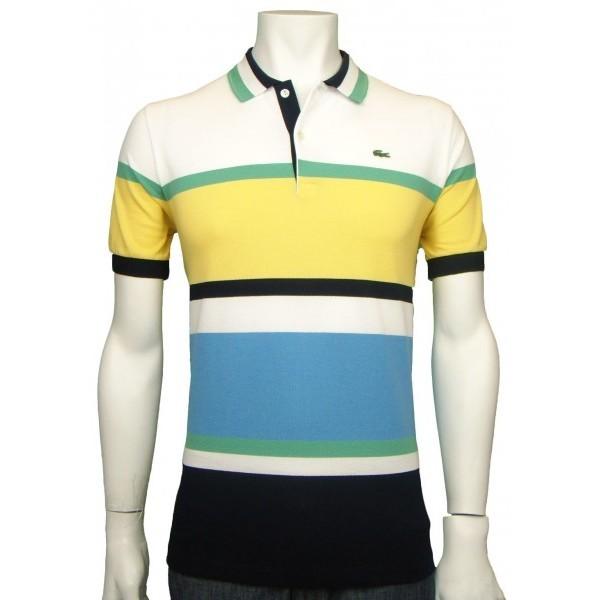 Foto Polo LACOSTE manga corta multicolor L0H0734 sol. Yeidi