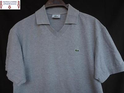 Foto Polo  Manga Corta Gris-lacoste    Talla   5
