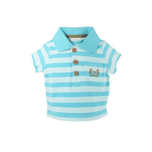 Foto Polo niño dos azules