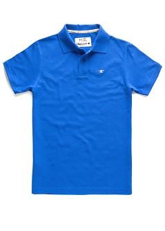 Foto Polo Piqué Algodón azul royal H.E. by MANGO