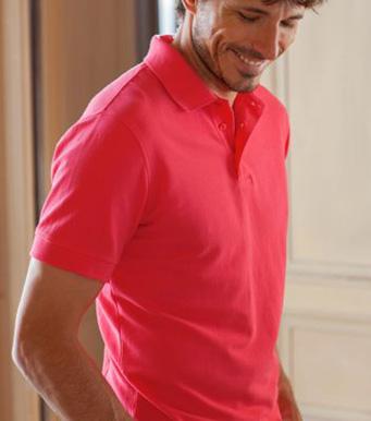 Foto Polo piqué manga corta hombre