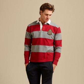 Foto Polo tommy hilfiger hombre lawson pcd rugby claret