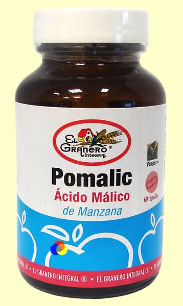 Foto Pomalic - Ácido Málico - El Granero - 60 cápsulas [8422584033892]