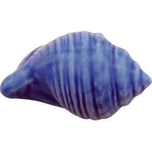 Foto Pomos Tiradores caracola de mar azul mueble baño