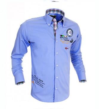 Foto Pontto. Camisa Army azul