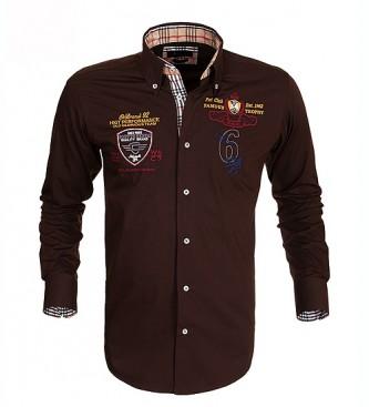 Foto Pontto. Camisa Troney marron