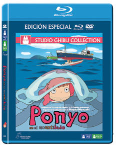 Foto Ponyo En El Acantilado Combo Blu·Ray+Dvd
