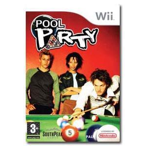 Foto Pool party + palo de billar wii