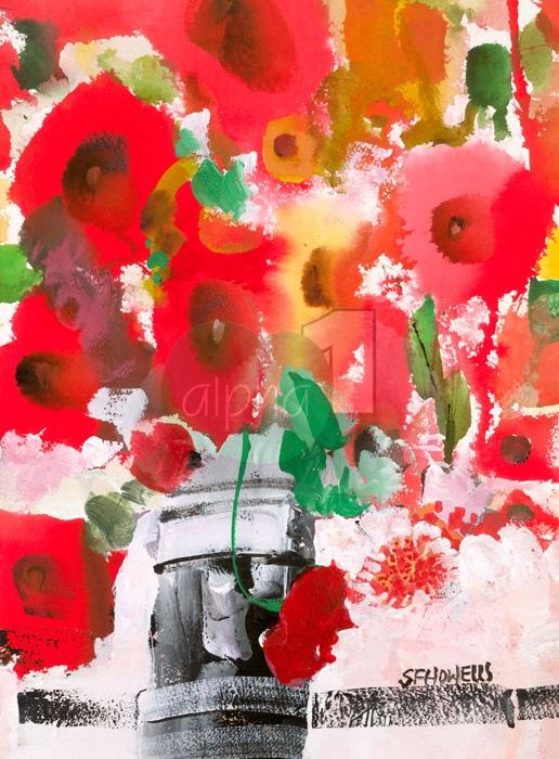 Foto Poppies Galore by Sue Howells