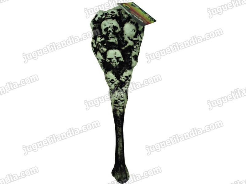 Foto Porra calavera de 43 cm.