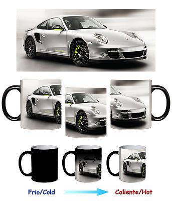 Foto Porsche 911 Turbo Spyder   - Taza Magica Magic Mug Tasse Tazza